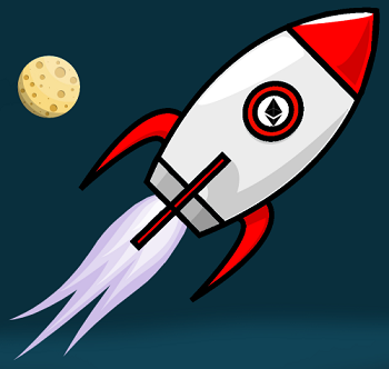 Crypto rocket to the moon – NFT Calendar