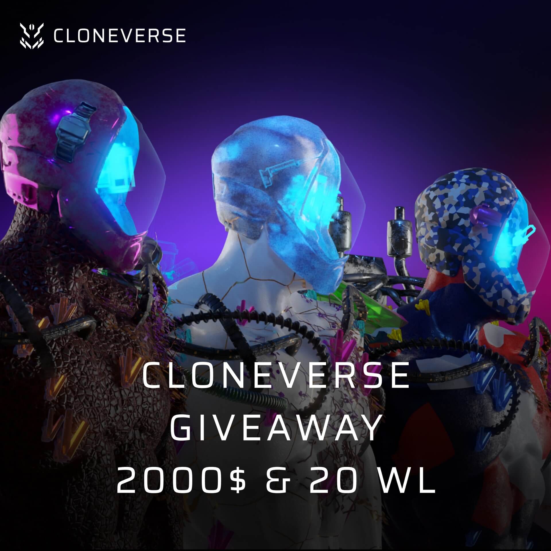 CloneVerse Discord Giveaway NFT Calendar