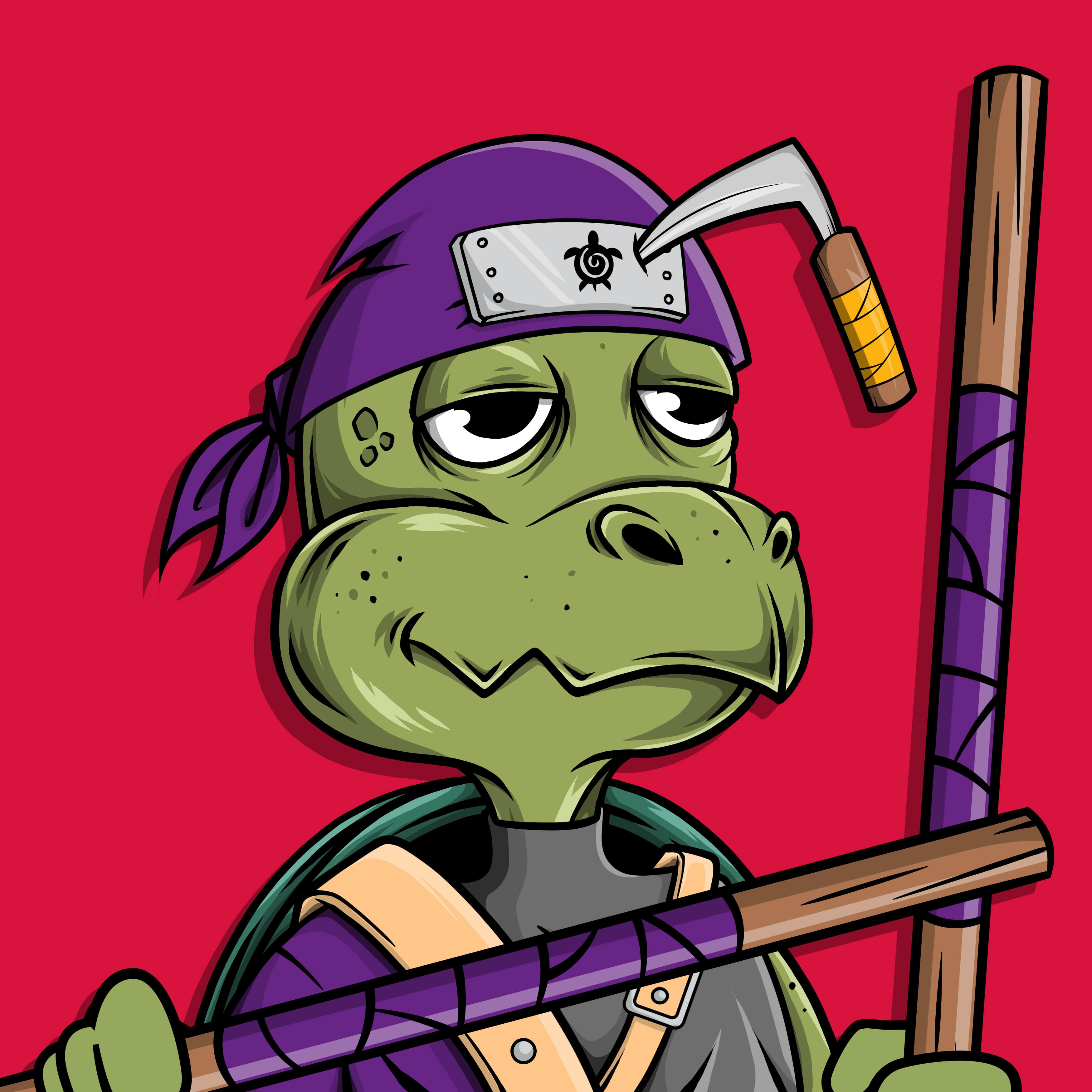 Tired Turtle Ninja NFT Calendar