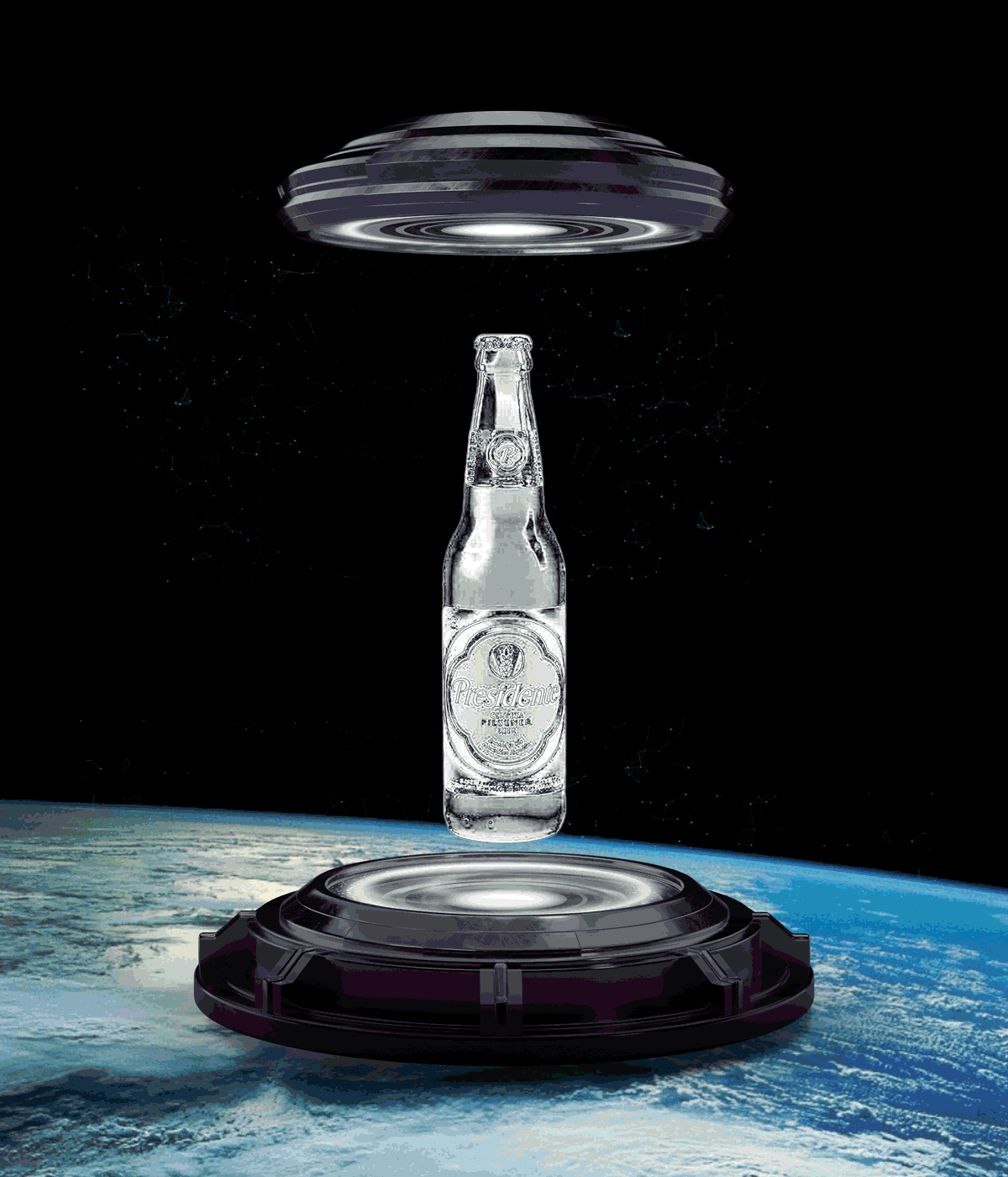 CYBEERNFT Collection of teleported beer bottles NFT Calendar