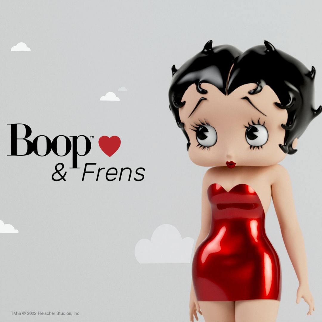 Animated Icon Betty Boop's NFT Launch of 'Boop & Frens' Marks Her