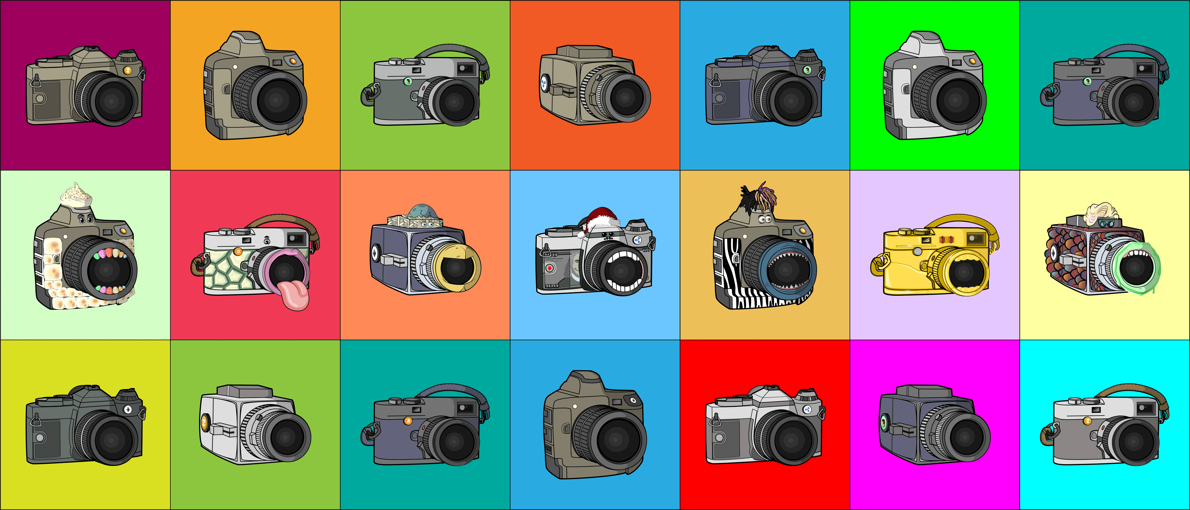 CryptoCameras Pre & Public Mint Events – NFT Calendar