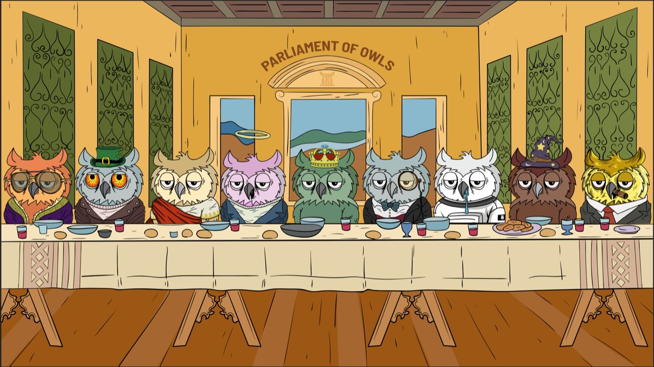 Parliment of Owls NFT Calendar