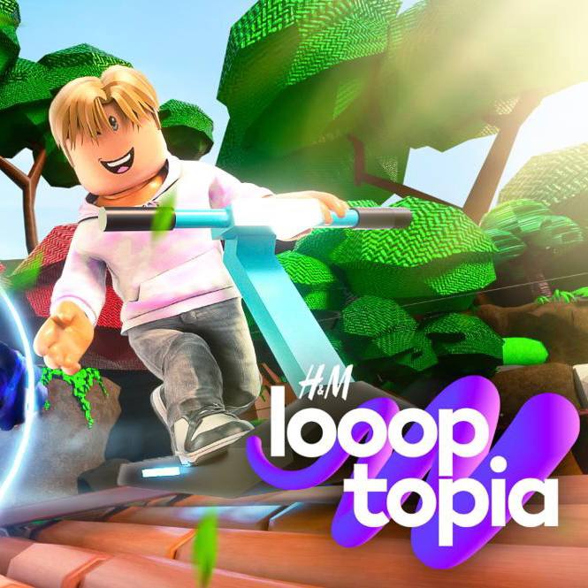 H&M's virtual Roblox Loooptopia game promotes fashion circularity