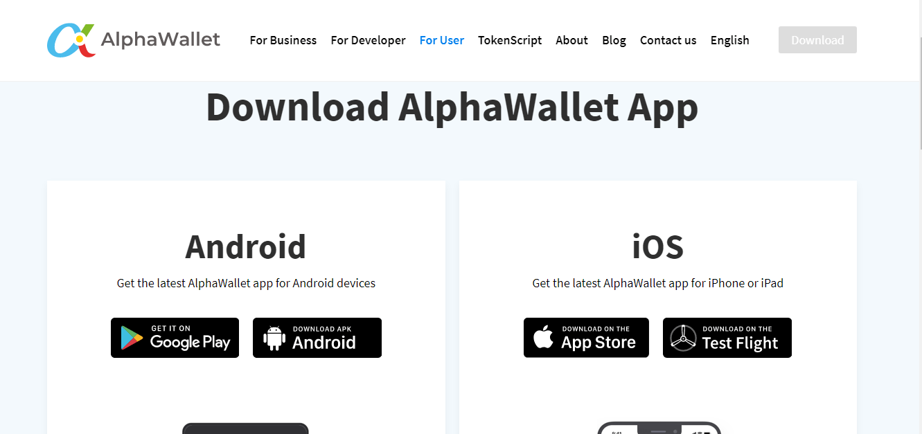 AlphaWallet, Ethereum and EVM on the App Store